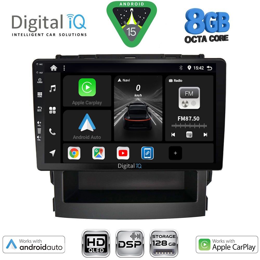 DIGITAL IQ BXF 7664_CPAA (9inc) MULTIMEDIA TABLET for SUBARU FORESTER - IMPREZA mod. 2019-2025 - DIGITAL IQ 7664_CPAA