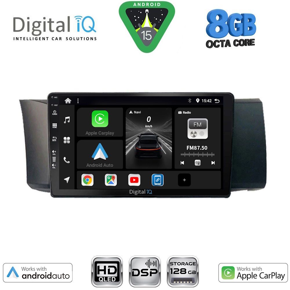 DIGITAL IQ BXF 7669_CPAA (9inc) MULTIMEDIA TABLET for TOYOTA GT86 - SUBARU BRZ mod. 2012-2026 - DIGITAL IQ 7669_CPAA