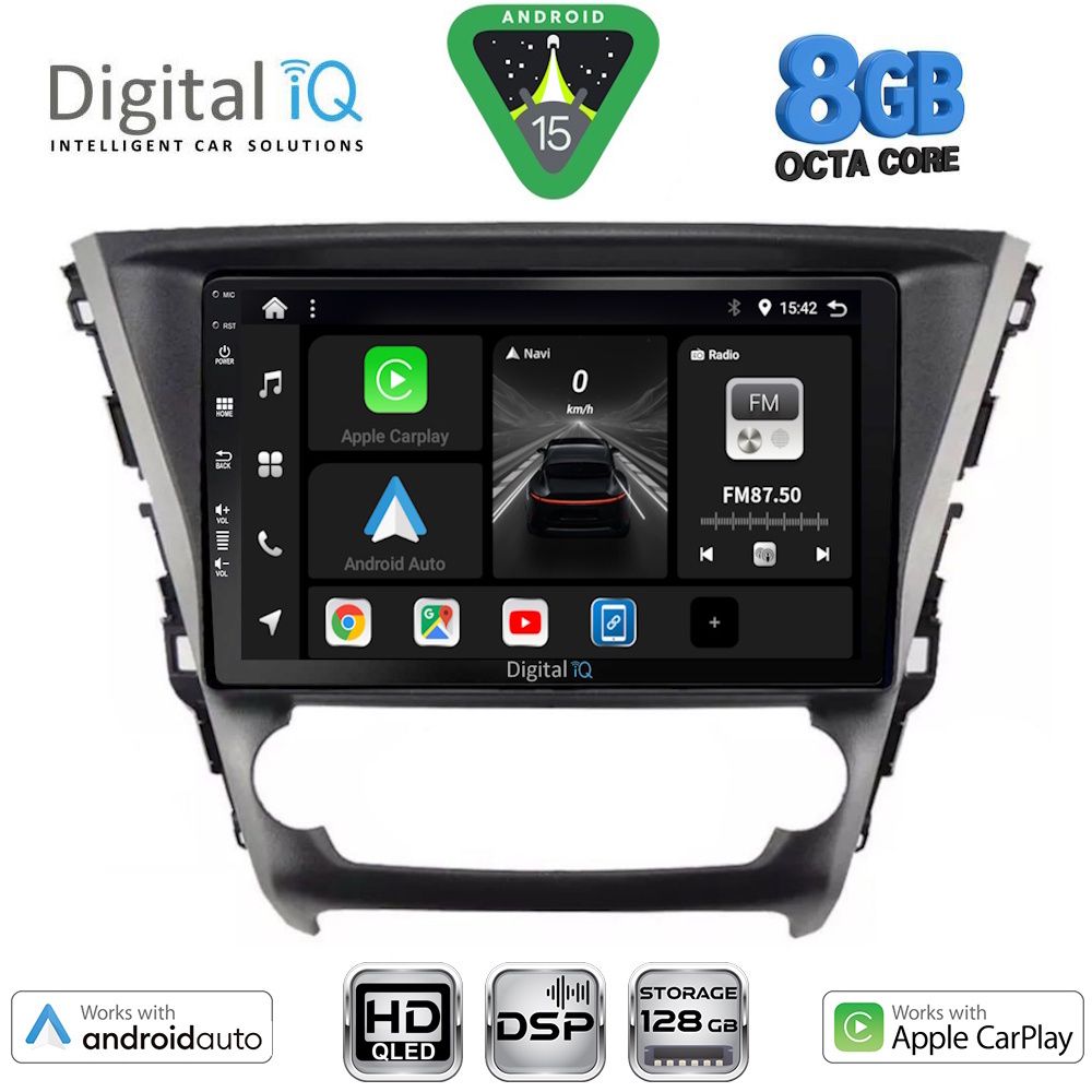 DIGITAL IQ BXF 7706_CPAA (10inc) MULTIMEDIA TABLET for TOYOTA AVENSIS mod. 2016-2019
