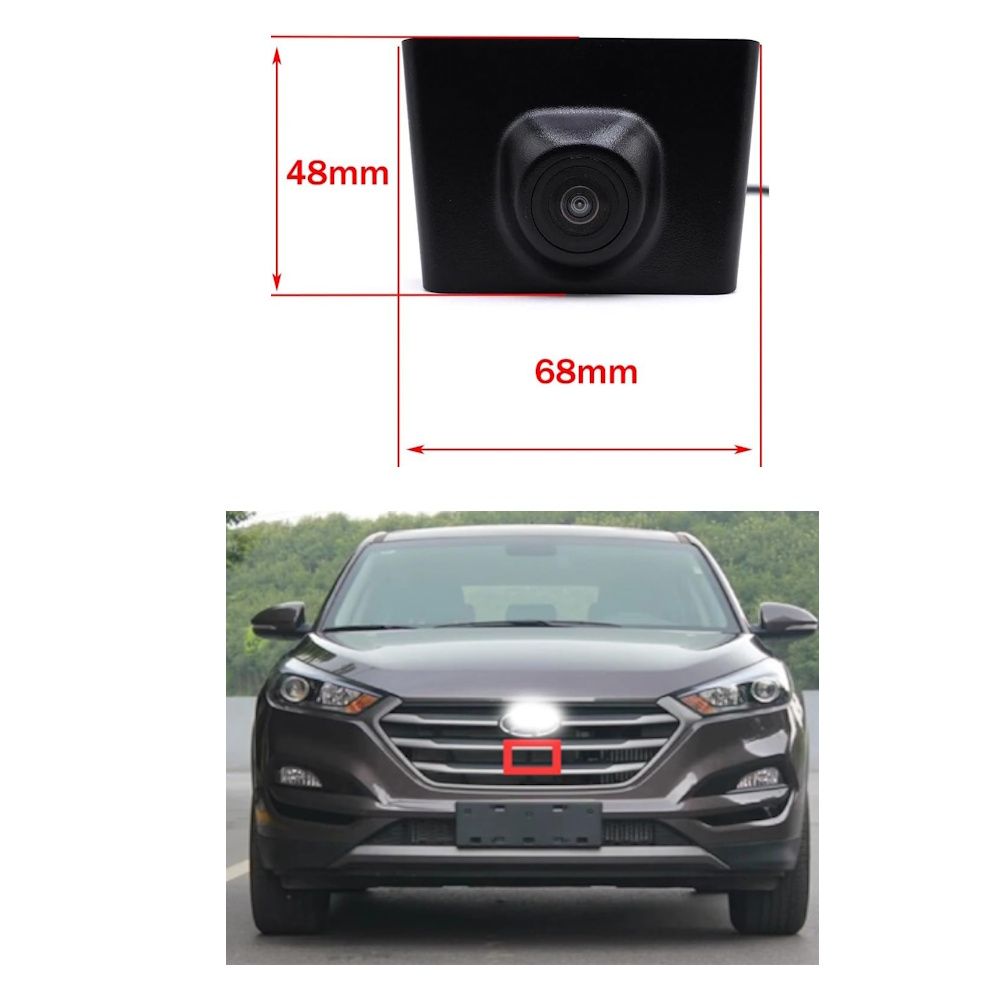 DIGITAL IQ CAMERA QS8096 (AHD-NTSC) FRONT CAMERA for HYUNDAI TUSCON mod. 2015-2021 - DIGITAL IQ CAMERA QS8096