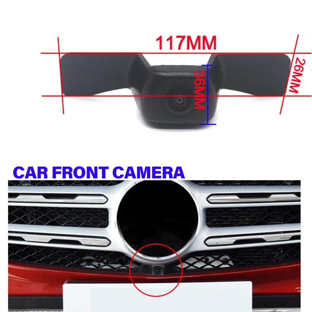 DIGITAL IQ CAMERA QS8260 (AHD-NTSC) FRONT CAMERA for MERCEDES GLC (X253) mod. 2018-2022 - DIGITAL IQ CAMERA QS8260