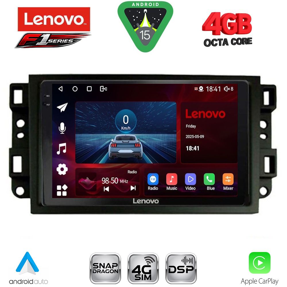 LENOVO SSQ 9070_CPA (10inc) MULTIMEDIA TABLET for CHEVROLET ALL mod. 2004-2011 - LENOVO SSQ 9070_CPA