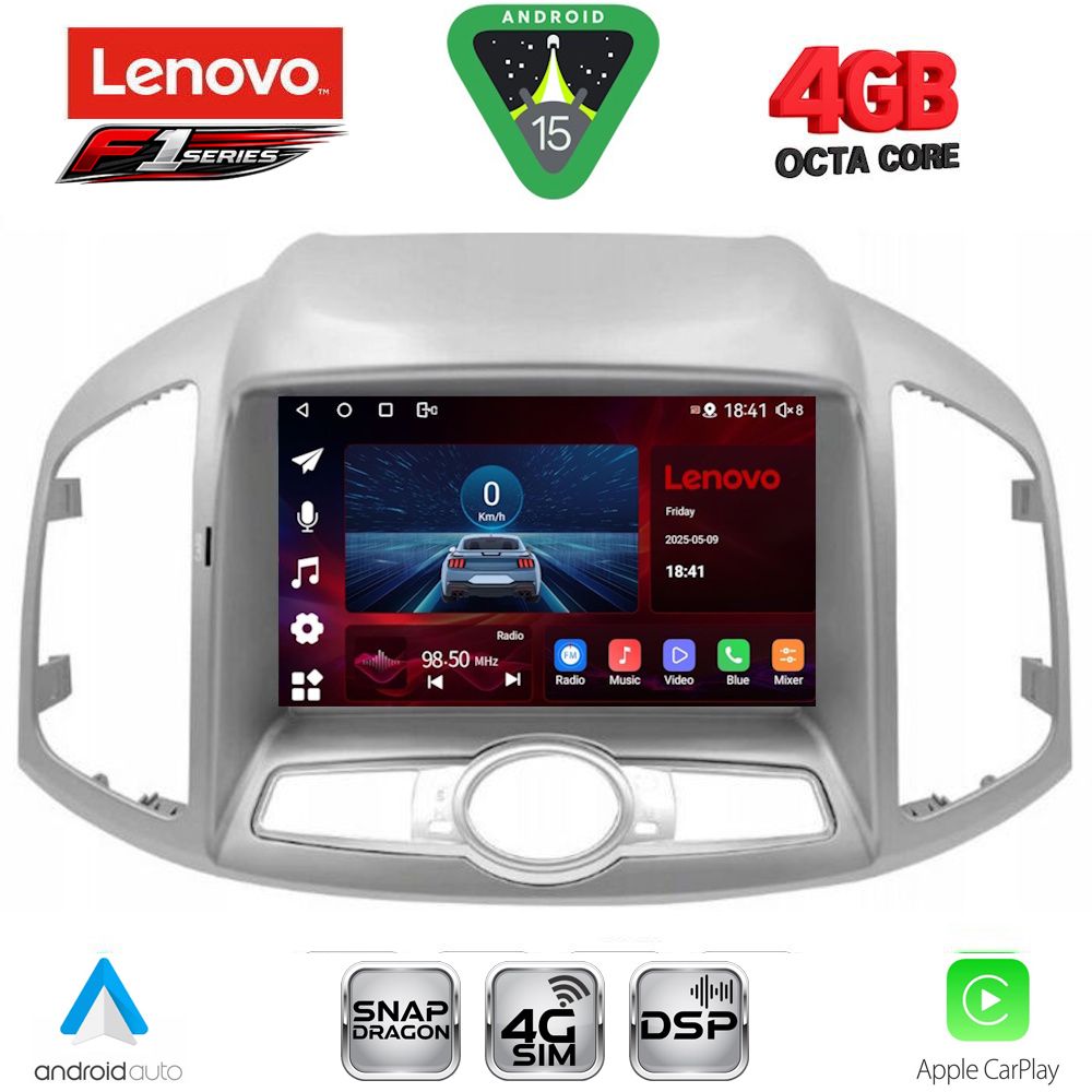 LENOVO SSQ 9071_CPA (9inc) MULTIMEDIA for CHEVROLET CAPTIVA mod. 2012-2018