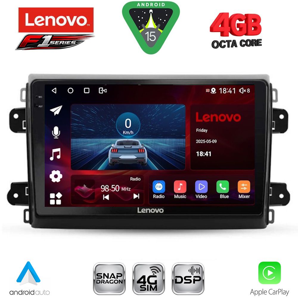 LENOVO SSQ 9143_CPA (9inc) MULTIMEDIA TABLET for FIAT DUCATO mod. 2021-2026 - LENOVO SSQ 9143_CPA