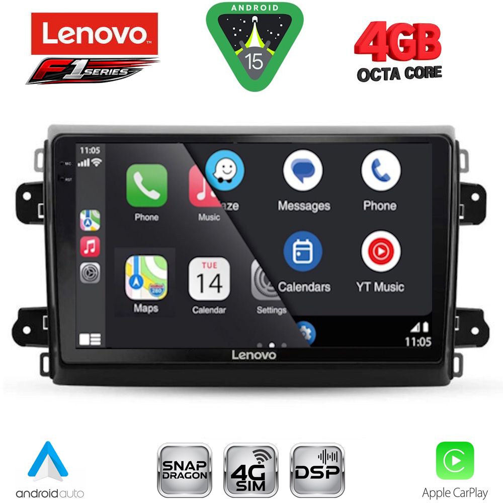 LENOVO SSQ 9143_CPA (9inc) MULTIMEDIA TABLET for FIAT DUCATO mod. 2021-2026 - LENOVO SSQ 9143_CPA
