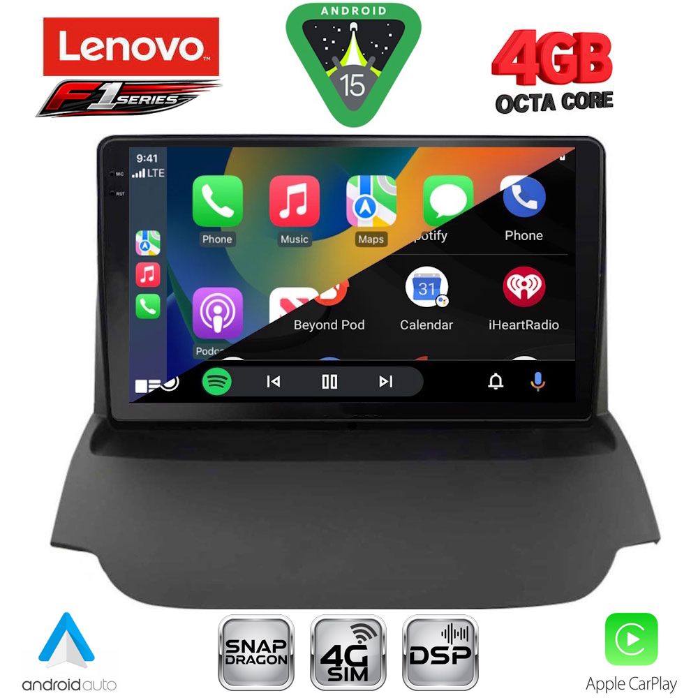 LENOVO SSQ 9150_CPA (9inc) MULTIMEDIA TABLET for FORD ECOSPORT mod. 2012-2018