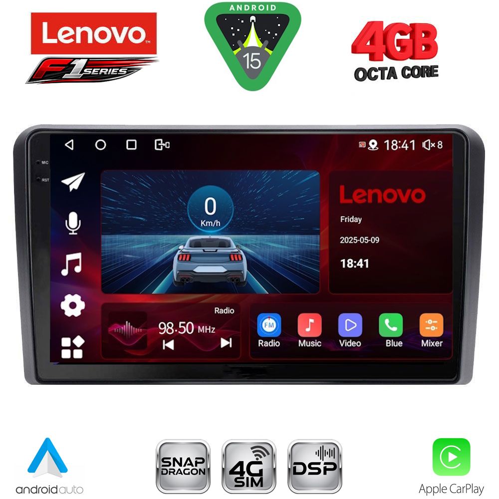 LENOVO SSQ 9178H_CPA (10inc) MULTIMEDIA TABLET for FORD TRANSIT CUSTOM | TOURNEO CUSTOM mod. 2019-2025 High Version