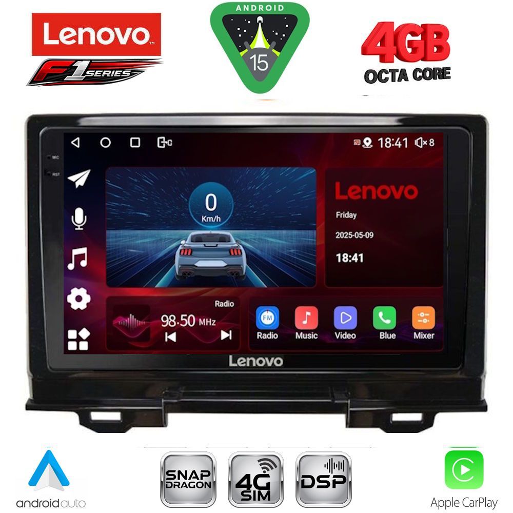 LENOVO SSQ 9202_CPA (9inc) MULTIMEDIA TABLET for HONDA HRV mod. 2021-2026