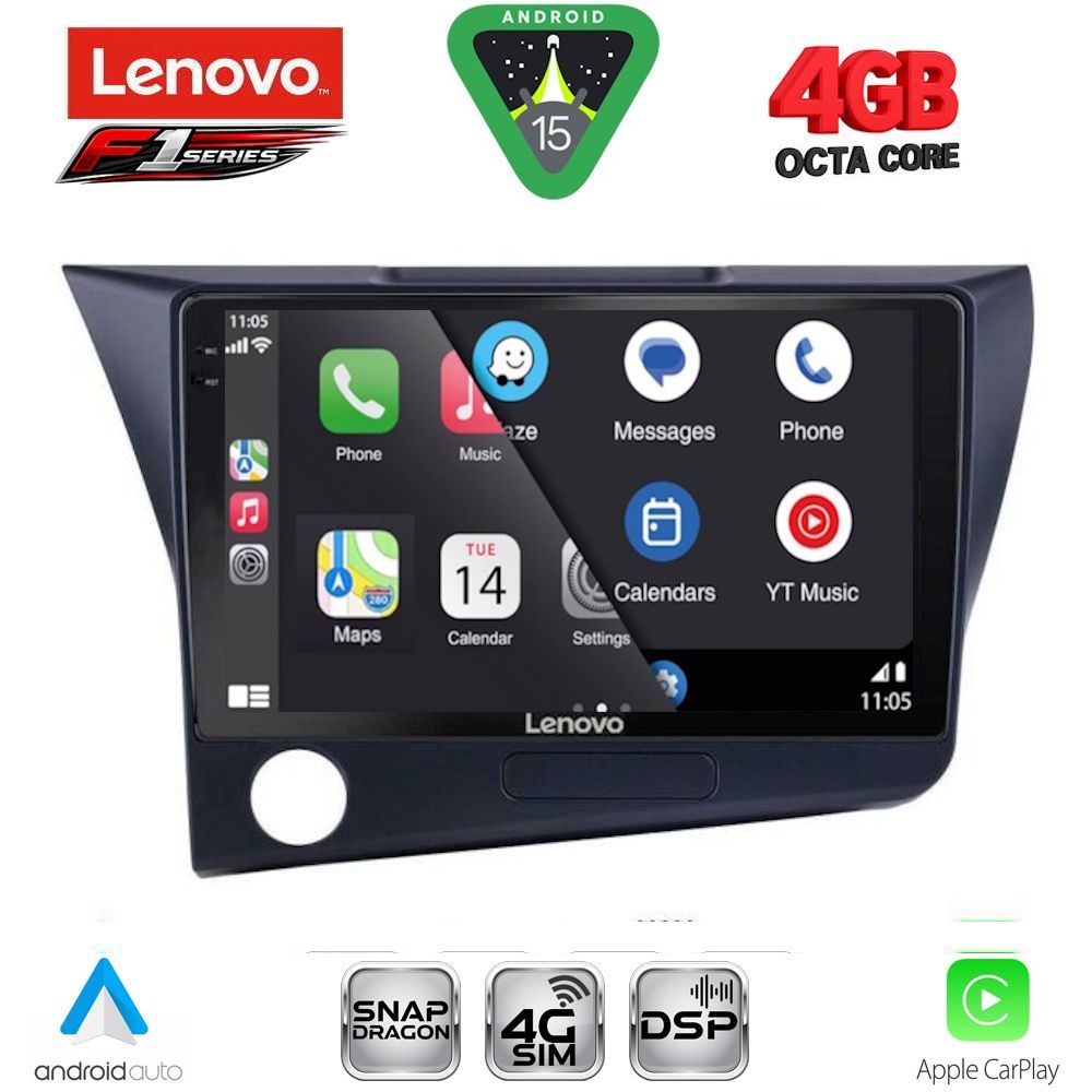 LENOVO SSQ 9203_CPA (9inc) MULTIMEDIA TABLET for HONDA CRZ mod. 2010-2016 - LENOVO SSQ 9203_CPA
