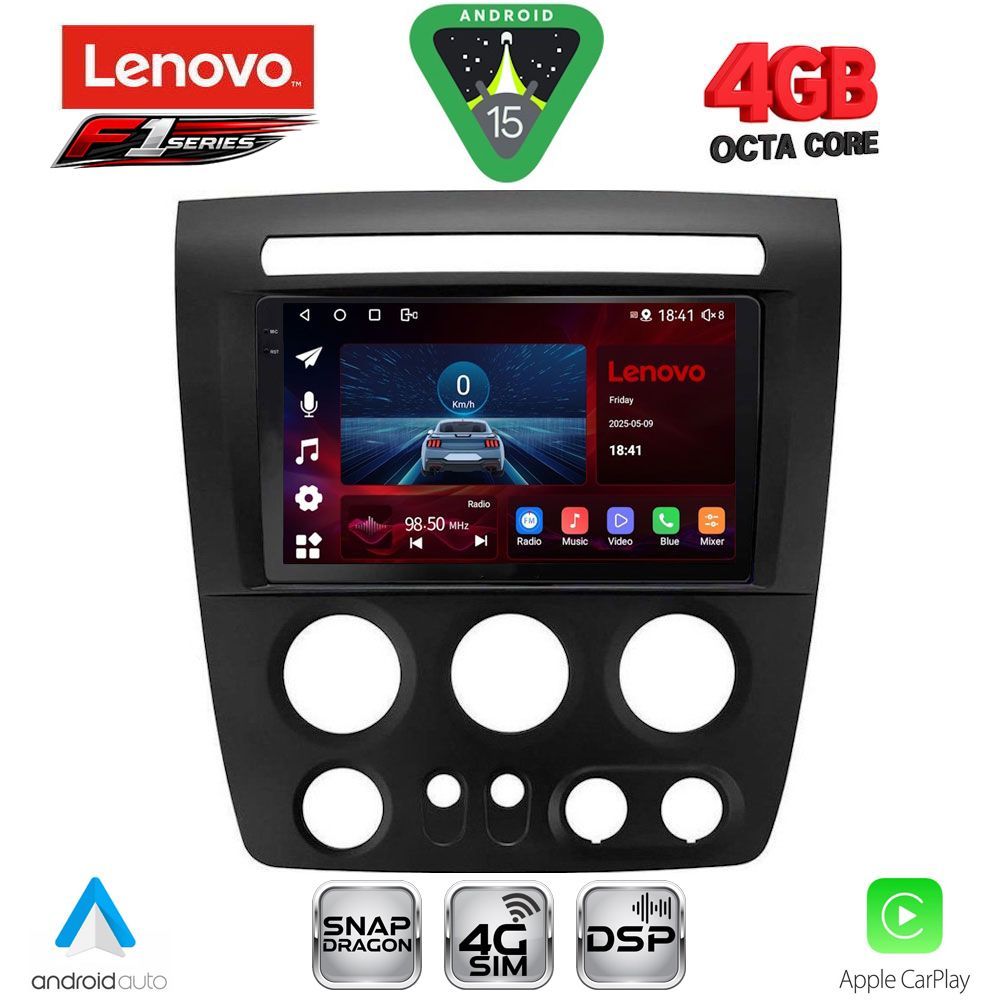 LENOVO SSQ 9218_CPA (9inc) MULTIMEDIA TABLET for HUMMER H3 mod. 2005-2009 - LENOVO SSQ 9218_CPA