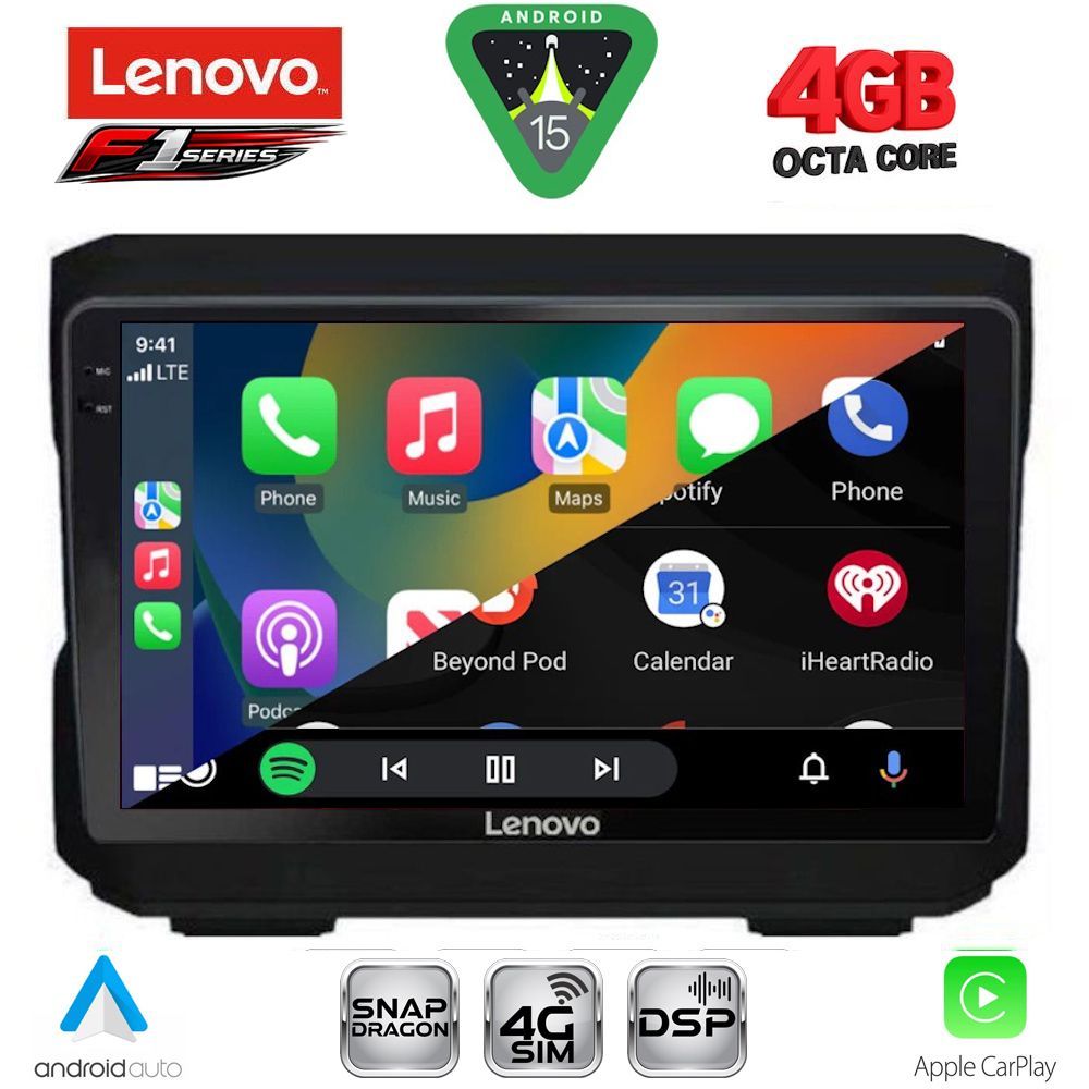 LENOVO SSQ 9272_CPA (10inc) MULTIMEDIA TABLET for JEEP mod. 2007-2014 - DODGE mod. 2007-2014 - LENOVO SSQ 9272_CPA