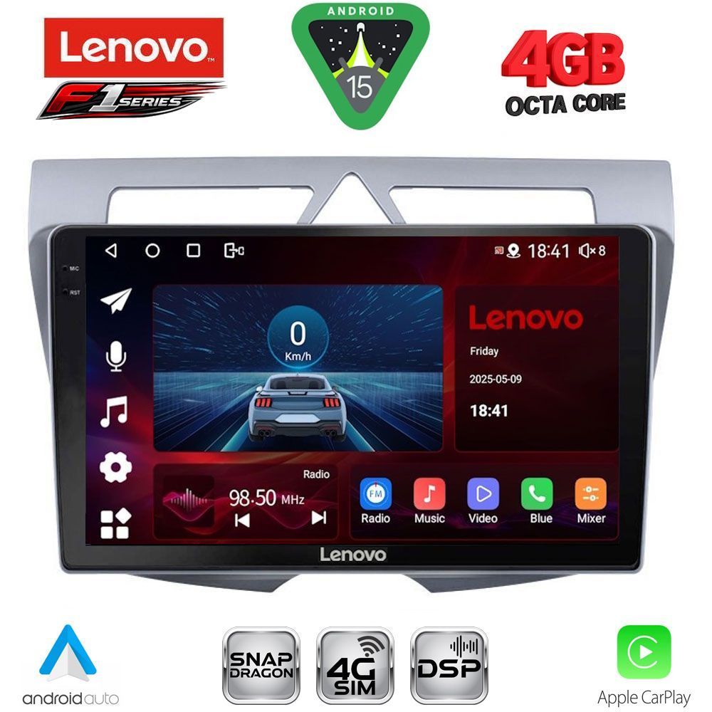 LENOVO SSQ 9307_CPA (9inc) MULTIMEDIA TABLET for KIA PICANTO mod. 2008-2011 - LENOVO SSQ 9307_CPA