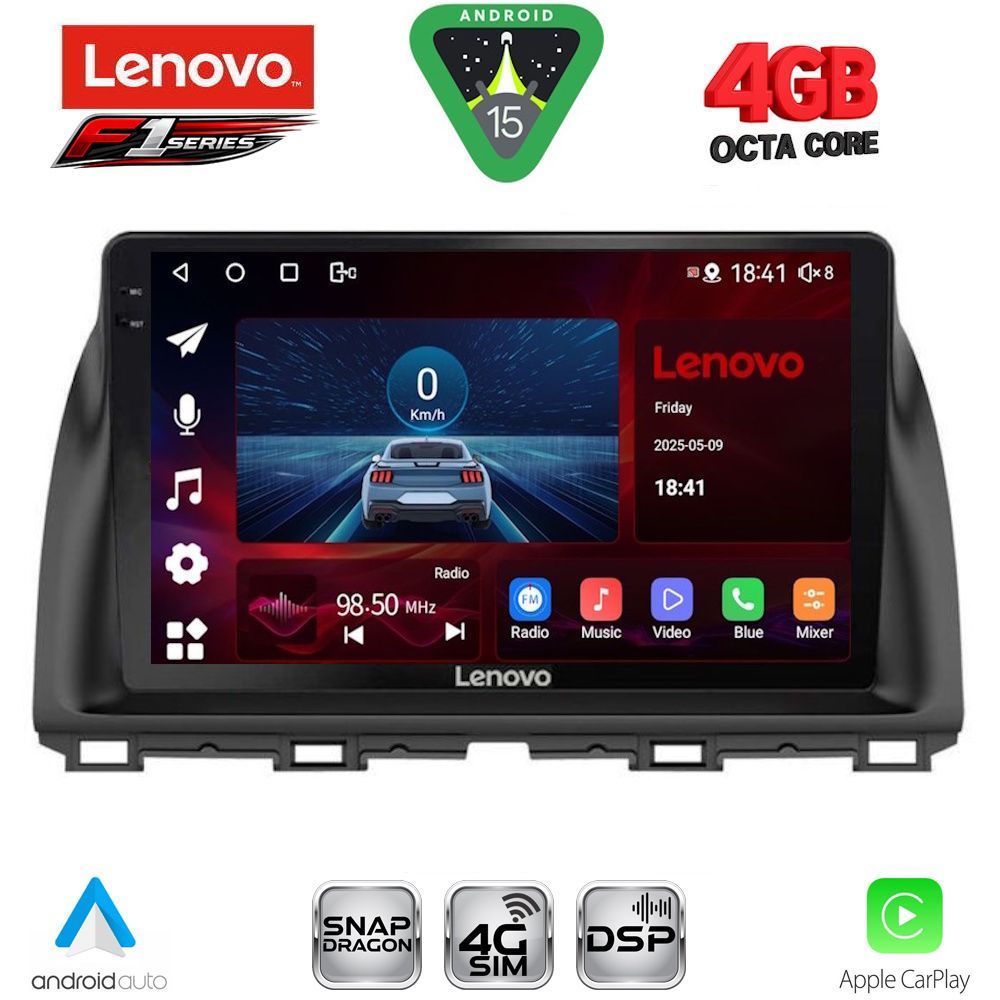 LENOVO SSQ 9380_CPA (10inc) MULTIMEDIA TABLET for MAZDA CX5 mod. 2013-2017 - LENOVO SSQ 9380_CPA
