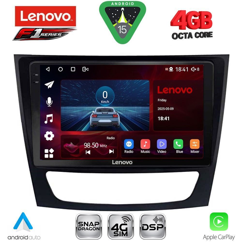 LENOVO SSQ 9408_CPA (9inc) MULTIMEDIA TABLET for MERCEDES E (W211) – CLS (W219) mod. 2003-2009 - LENOVO SSQ 9408_CPA