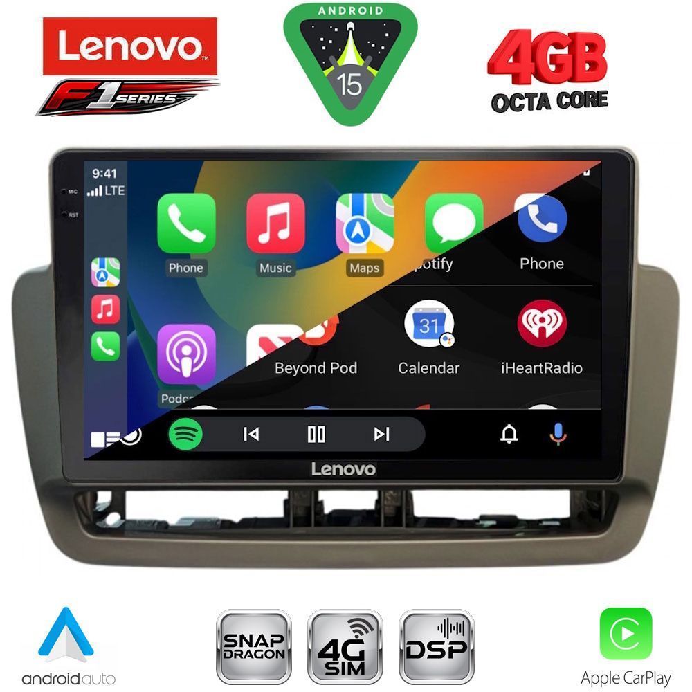 LENOVO SSQ 9572_CPA (9inc) MULTIMEDIA TABLET for SEAT IBIZA mod. 2012-2015 - LENOVO SSQ 9572_CPA