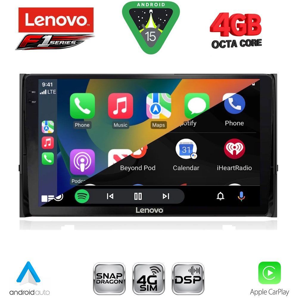 LENOVO SSQ 9584_CPA (10inc) MULTIMEDIA TABLET for SKODA KAROQ - KODIAQ mod. 2016-2024 - LENOVO SSQ 9584_CPA