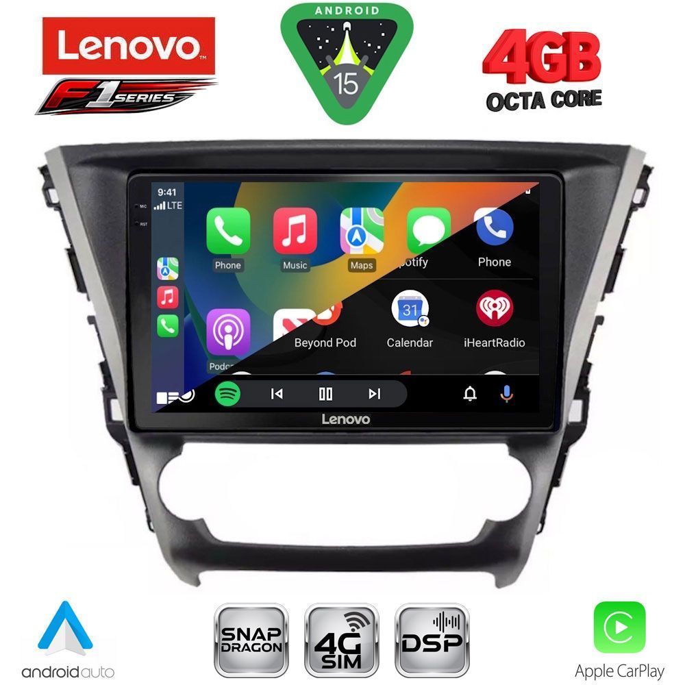 LENOVO SSQ 9706_CPA (10inc) MULTIMEDIA TABLET for TOYOTA AVENSIS mod. 2016-2019