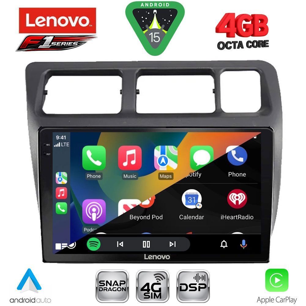 LENOVO SSQ 9710_CPA (9inc) MULTIMEDIA TABLET for TOYOTA COROLLA mod. 1992-1997 - LENOVO SSQ 9710_CPA