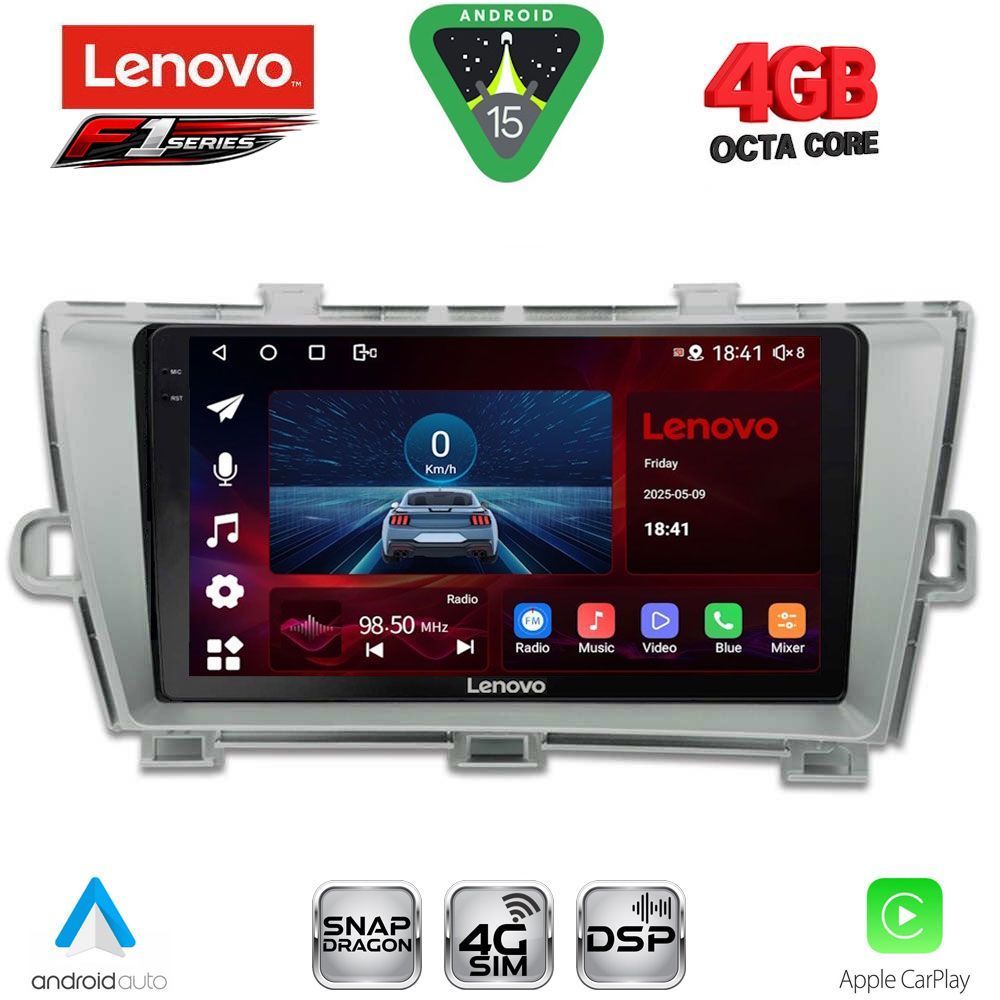 LENOVO SSQ 9726_CPA (9inc) MULTIMEDIA TABLET for TOYOTA PRIUS mod. 2009-2015 - LENOVO SSQ 9726_CPA