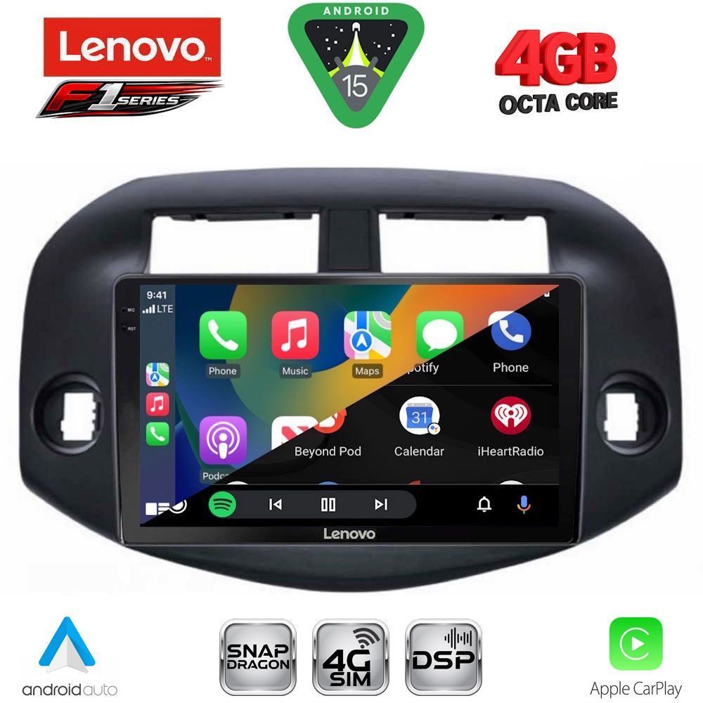 LENOVO SSQ 9732_CPA (10inc) MULTIMEDIA TABLET for TOYOTA RAV 4 mod. 2006-2012 - LENOVO SSQ 9732_CPA