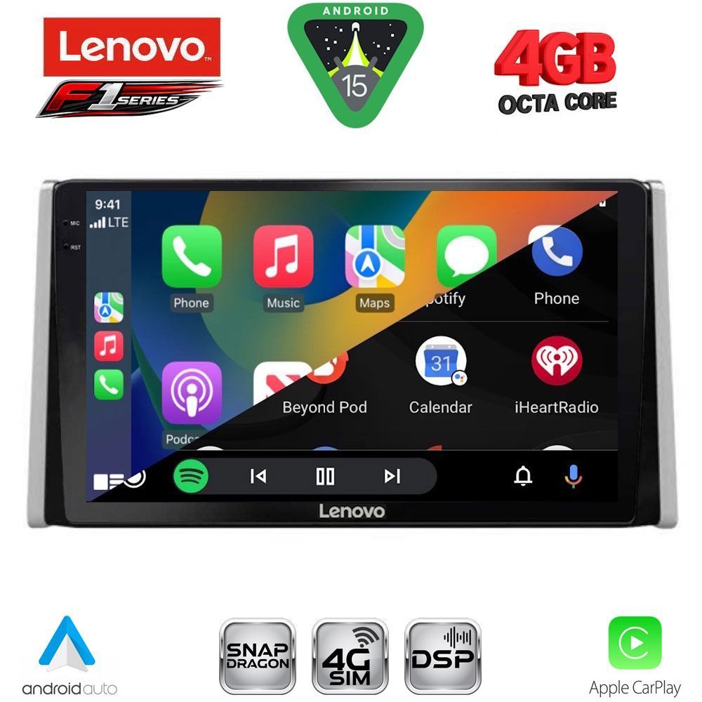 LENOVO SSQ 9734_CPA (10inc) MULTIMEDIA TABLET for TOYOTA RAV 4 mod. 2019-2025 - LENOVO SSQ 9734_CPA