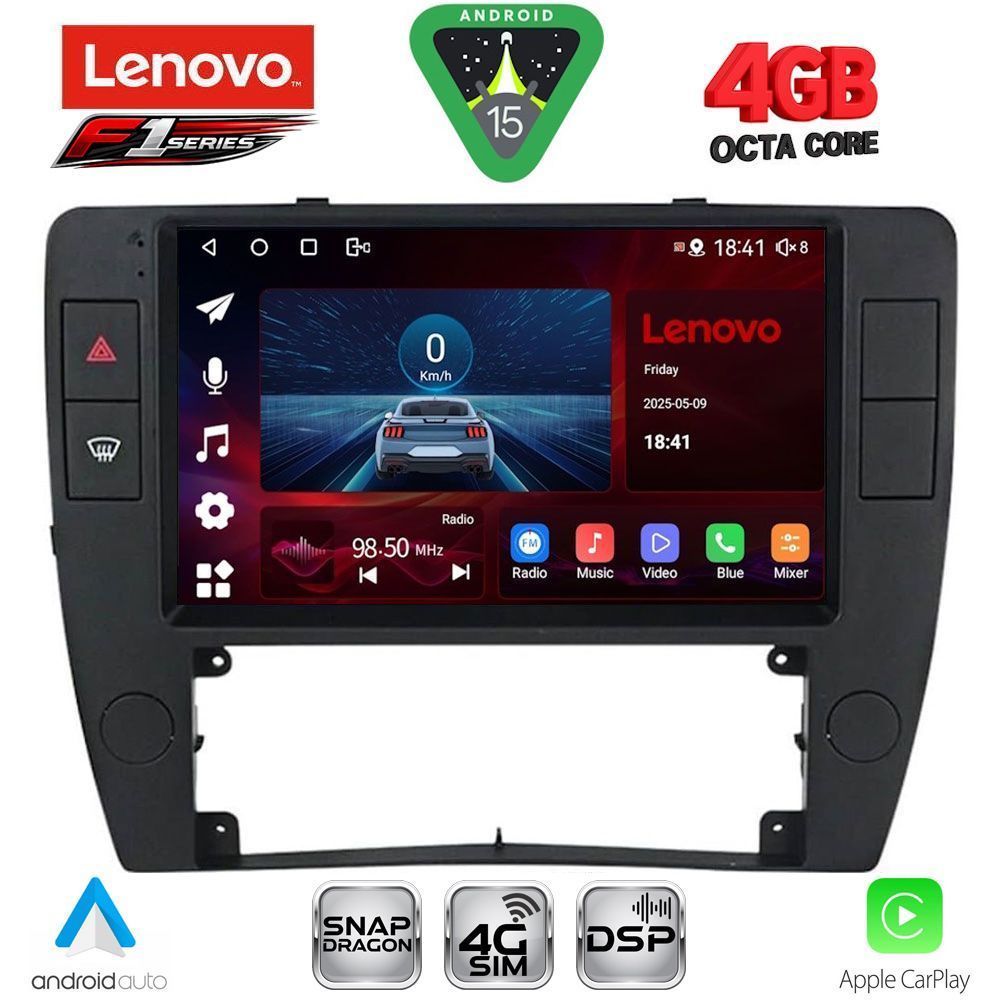 LENOVO SSQ 9749_CPA  (9inc) MULTIMEDIA TABLET for VW PASSAT mod. 2000-2005 - LENOVO SSQ 9749_CPA