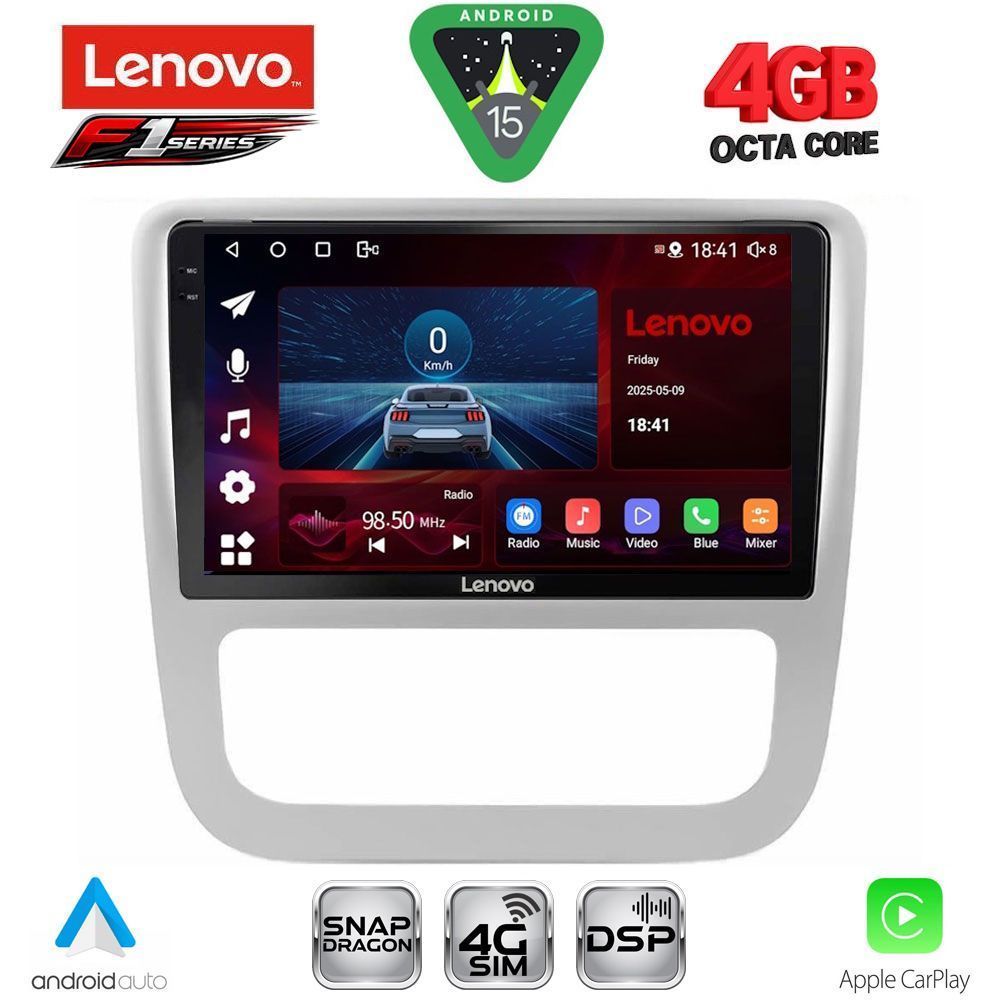 LENOVO SSQ 9751_CPA CLIMA (9inc) MULTIMEDIA TABLET for VW EOS mod. 2006> - SCIROCCO mod. 2011-2014 - LENOVO SSQ 9751_CPA CLIMA