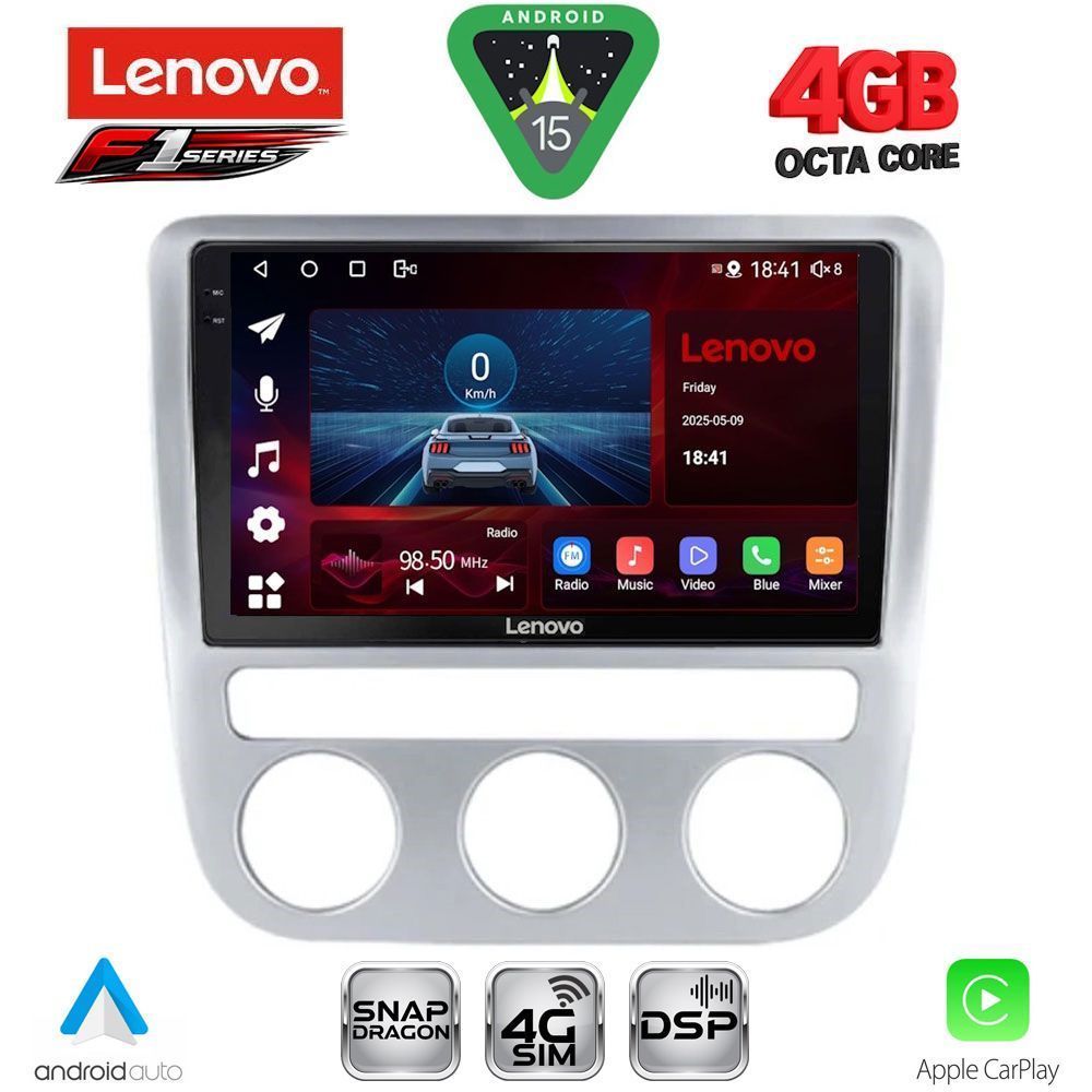 LENOVO SSQ 9752_CPA CLIMA (9inc) MULTIMEDIA TABLET for VW EOS mod. 2006> - SCIROCCO mod. 2008-2010 - LENOVO SSQ 9752_CPA