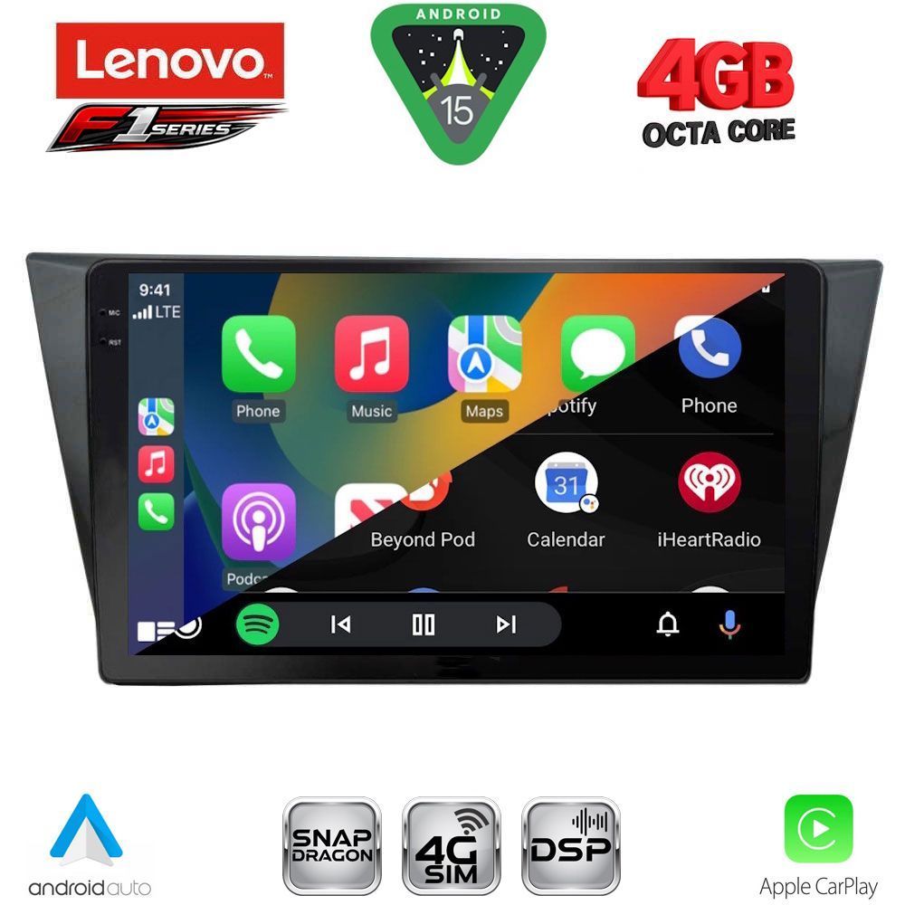 LENOVO SSQ 9761_CPA (10inc) MULTIMEDIA TABLET for VW TIGUAN mod. 2016-2024