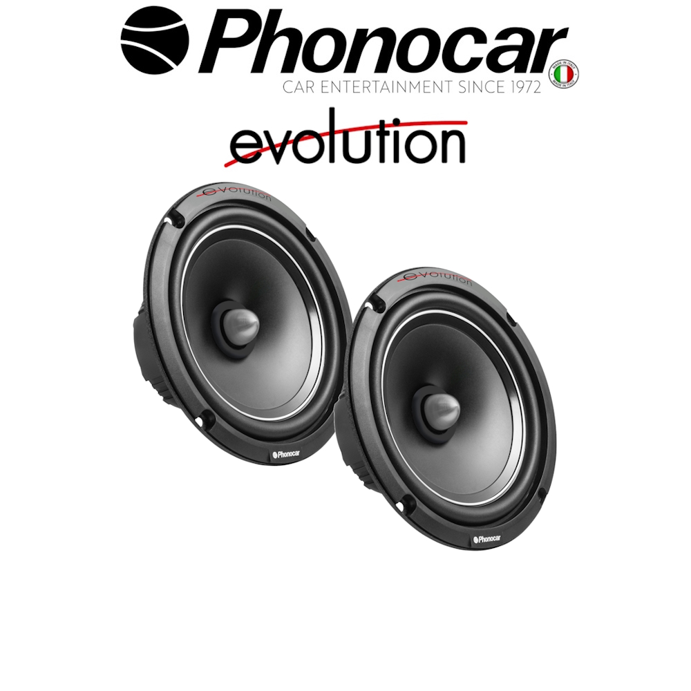 Ηχεία Mid Woofer αυτοκινήτου 6.5” (16.5Cm) 70Wrms/210Wmax 90db – 02.625 PHONOCAR