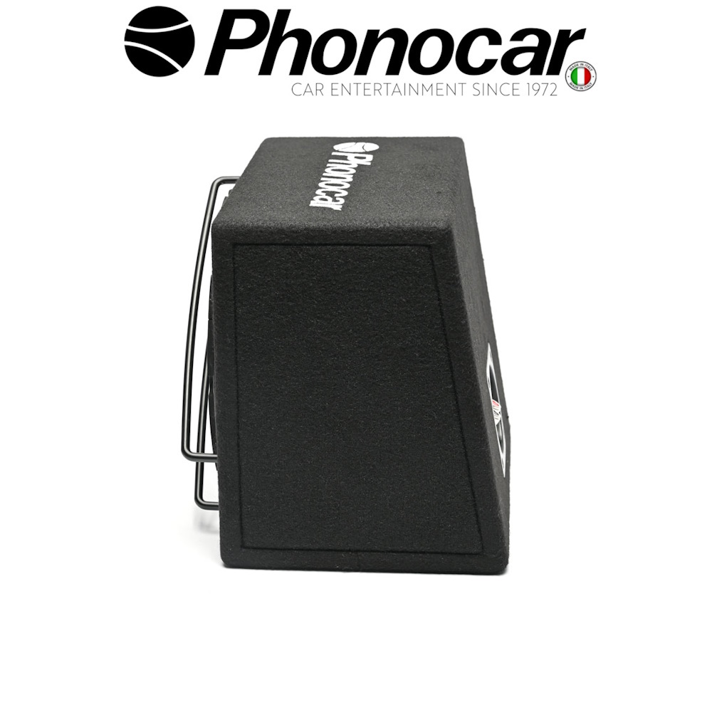 Subwoofer Αυτοκινήτου 8″ σε κούτα κλειστού τύπου 420Wmax/140Wrms – 02.921 PHONOCAR