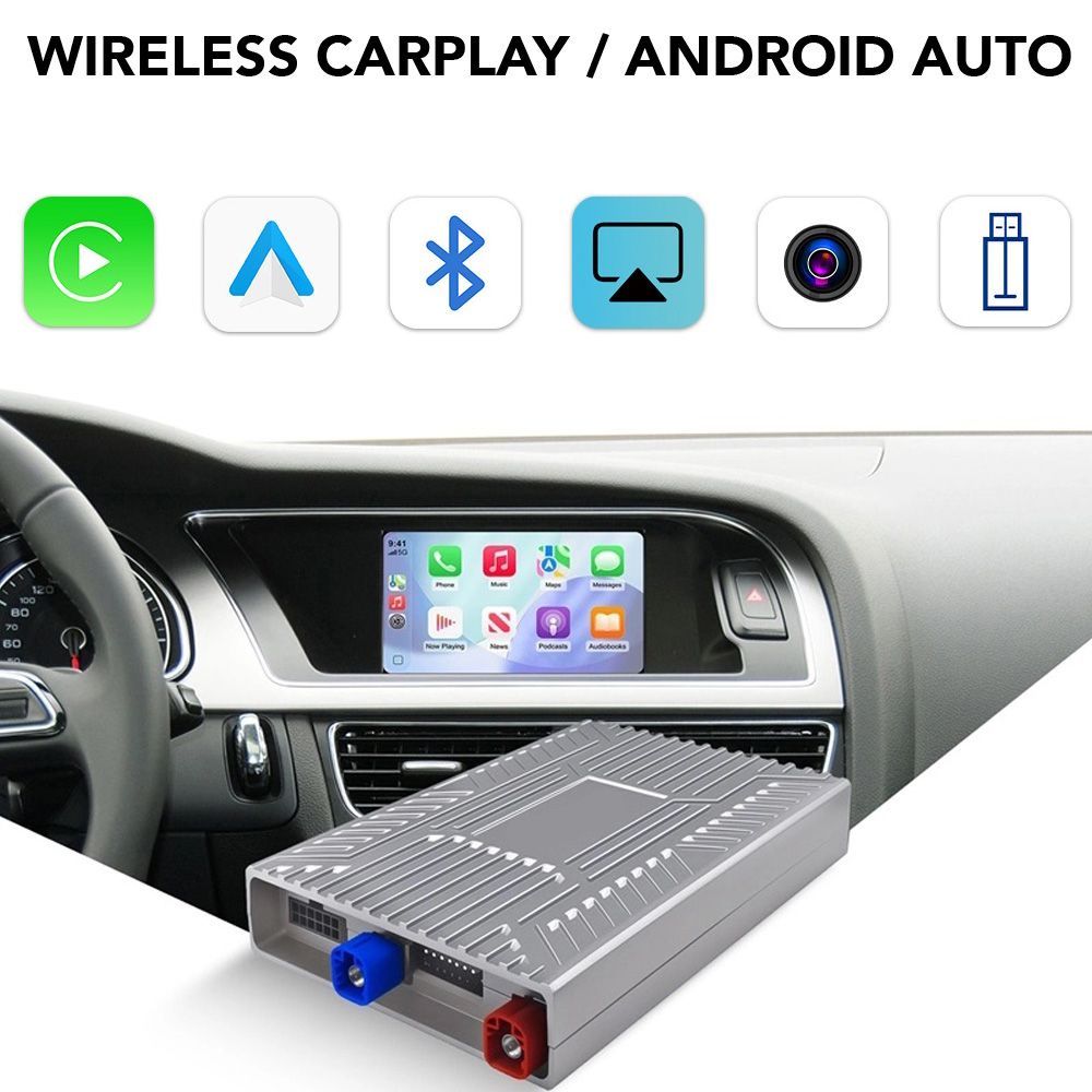 DIGITAL IQ AD 2526F CPA (WIRELESS CARPLAY / ANDROID AUTO BOX with 2 CAMERA IN for AUDI A3 mod. 2021-2026 with MIB3) - DIGITAL IQ AD 2526F CPA
