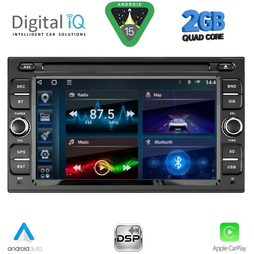 DIGITAL IQ BLD 001_CPA (7" DECK) MULTIMEDIA SYSTEM for NISSAN ALL mod. 2005-2020 - DIGITAL IQ BLD 001_CPA