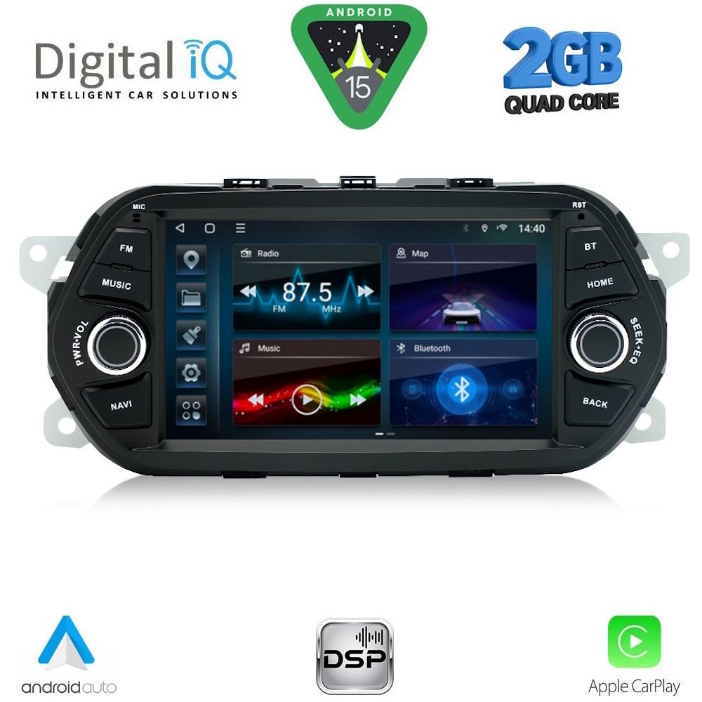 DIGITAL IQ BLD 055_CPA (7" DECK) MULTIMEDIA for FIAT TIPO mod. 2015-2023 - DIGITAL IQ BLD 055_CPA