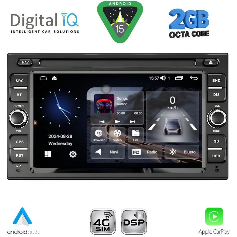 DIGITAL IQ BLF 301_CPA (7" DECK) MULTIMEDIA OEM for NISSAN ALL mod. 2005-2020 - DIGITAL IQ BLF 301_CPA