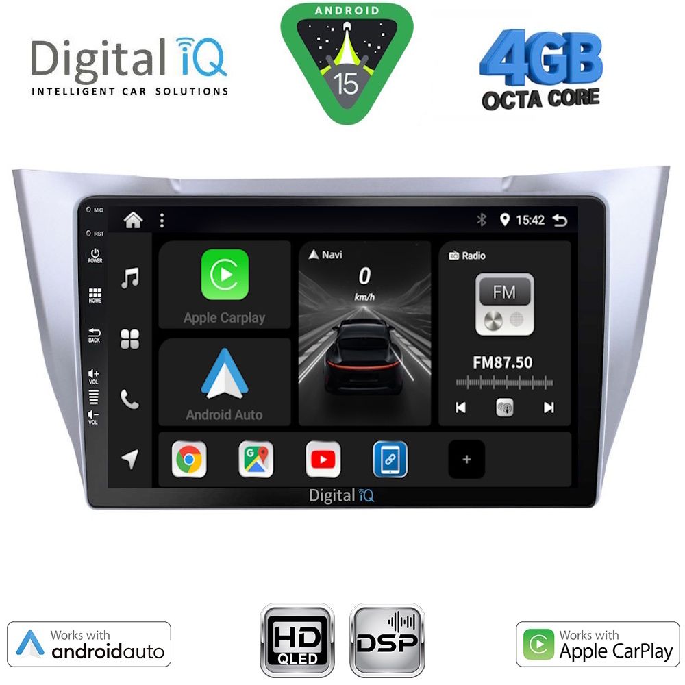 DIGITAL IQ BXF 6345SL_CPAA (10inc) MULTIMEDIA TABLET for LEXUS RX 300 – 400 mod. 2003-2008 - DIGITAL IQ BXF 6345SL_CPAA