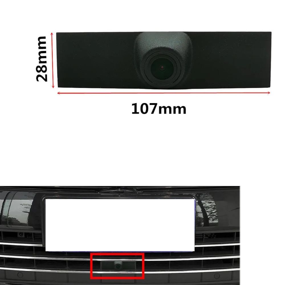 DIGITAL IQ CAMERA QS8098 (AHD-NTSC) FRONT CAMERA for VW TUAREG mod. 2012-2019 - DIGITAL IQ CAMERA QS8098