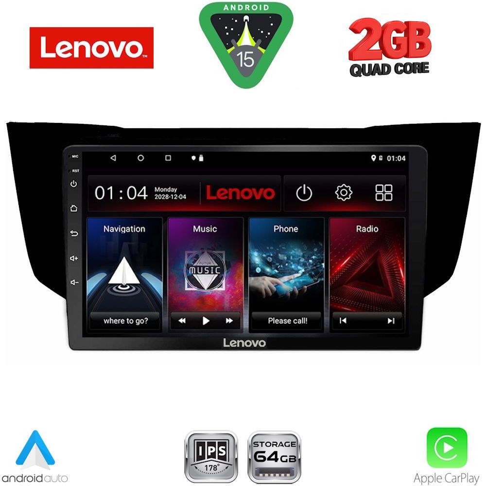 LENOVO LVD 2345BL_CPA (9inc) MULTIMEDIA TABLET for LEXUS RX 300 – 400 mod. 2003-2008 - LENOVO LVD 2345BL_CPA