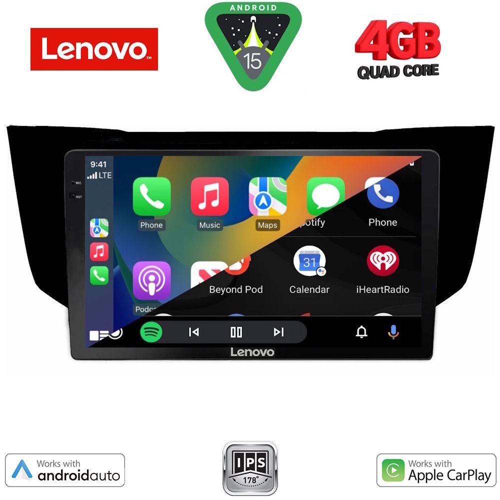 LENOVO LVE 8345BL_CPAA (9inc) MULTIMEDIA TABLET for LEXUS RX 300 – 400 mod. 2003-2008 - LENOVO LVE 8345BL_CPAA