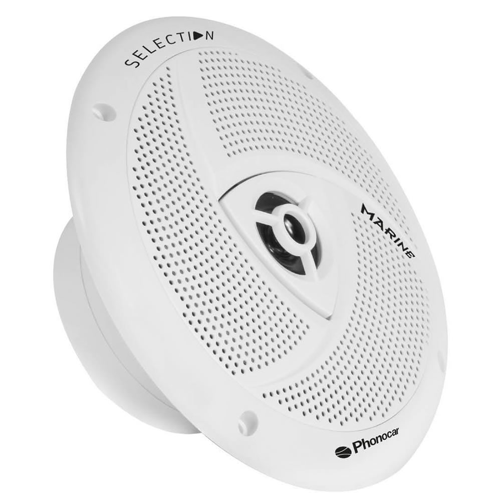 Ηχεία Marine 6.5″ (16.5Cm) Δύο δρόμων 35Wrms/105Wmax (Λευκά) – 02.047 PHONOCAR