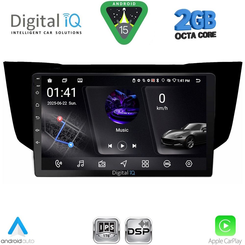 DIGITAL IQ RSF 4345BL_CPA (9inc) MULTIMEDIA TABLET for LEXUS RX 300 – 400 mod. 2003-2008 - DIGITAL IQ RSF 4345BL_CPA