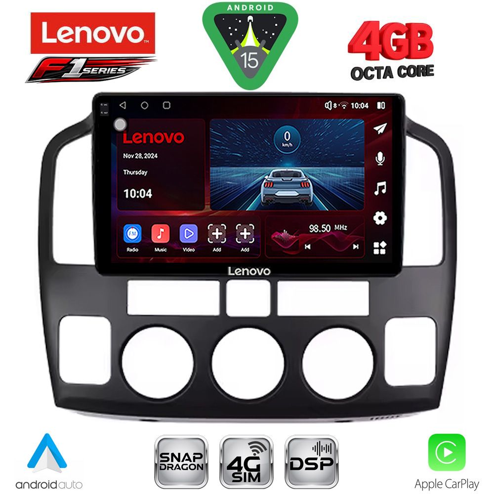 Οθόνη Suzuki Grand Vitara 1998 – 2004 με CarPlay, Android Auto, GPS, Bluetooth – LENOVO SSQ 9694_CPA (9inc)