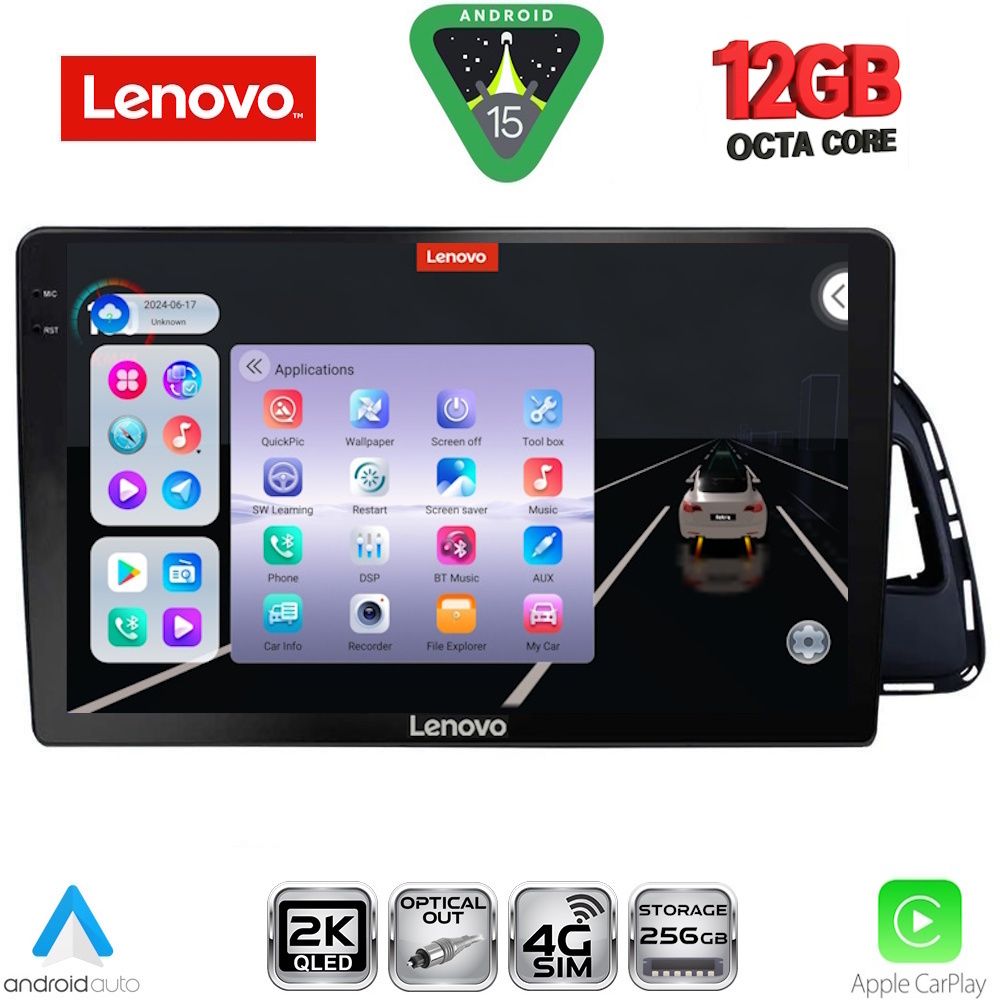 LENOVO SSZ 12015_CPA (10inc) MULTIMEDIA TABLET for AUDI Q5 mod. 2010-2018 - LENOVO SSZ 12015_CPA