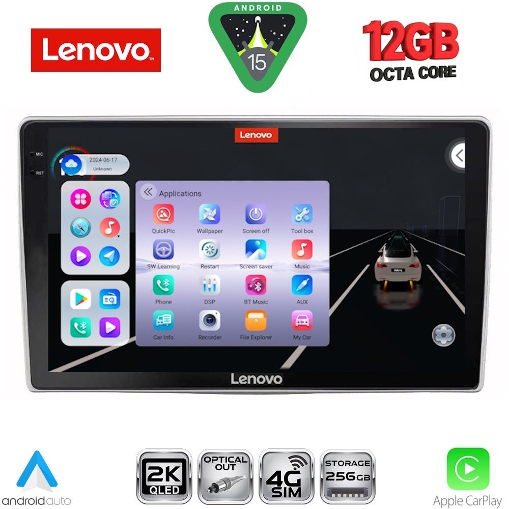 LENOVO SSZ 12028_CPA (9inc) MULTIMEDIA TABLET for ALFA ROMEO MITO mod. 2008-2018