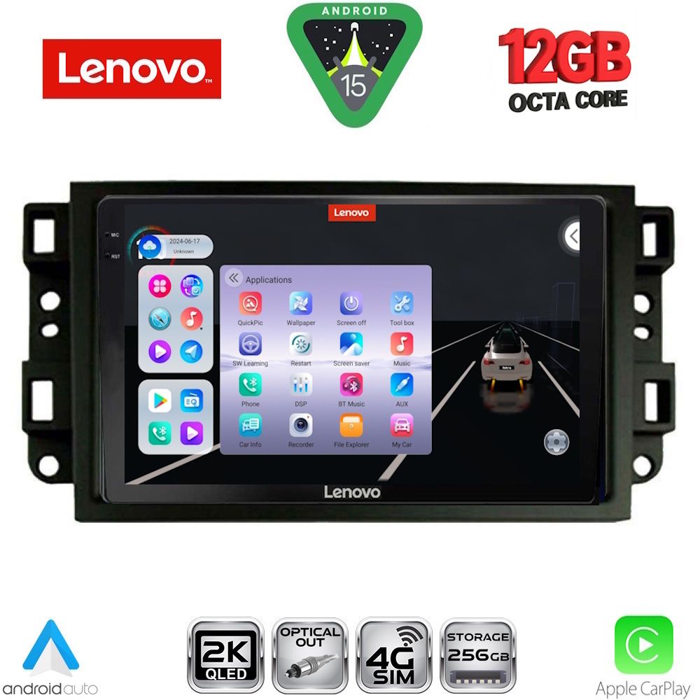 LENOVO SSZ 12070_CPA (10inc) MULTIMEDIA TABLET for CHEVROLET ALL mod. 2004-2011 - LENOVO SSZ 12070_CPA