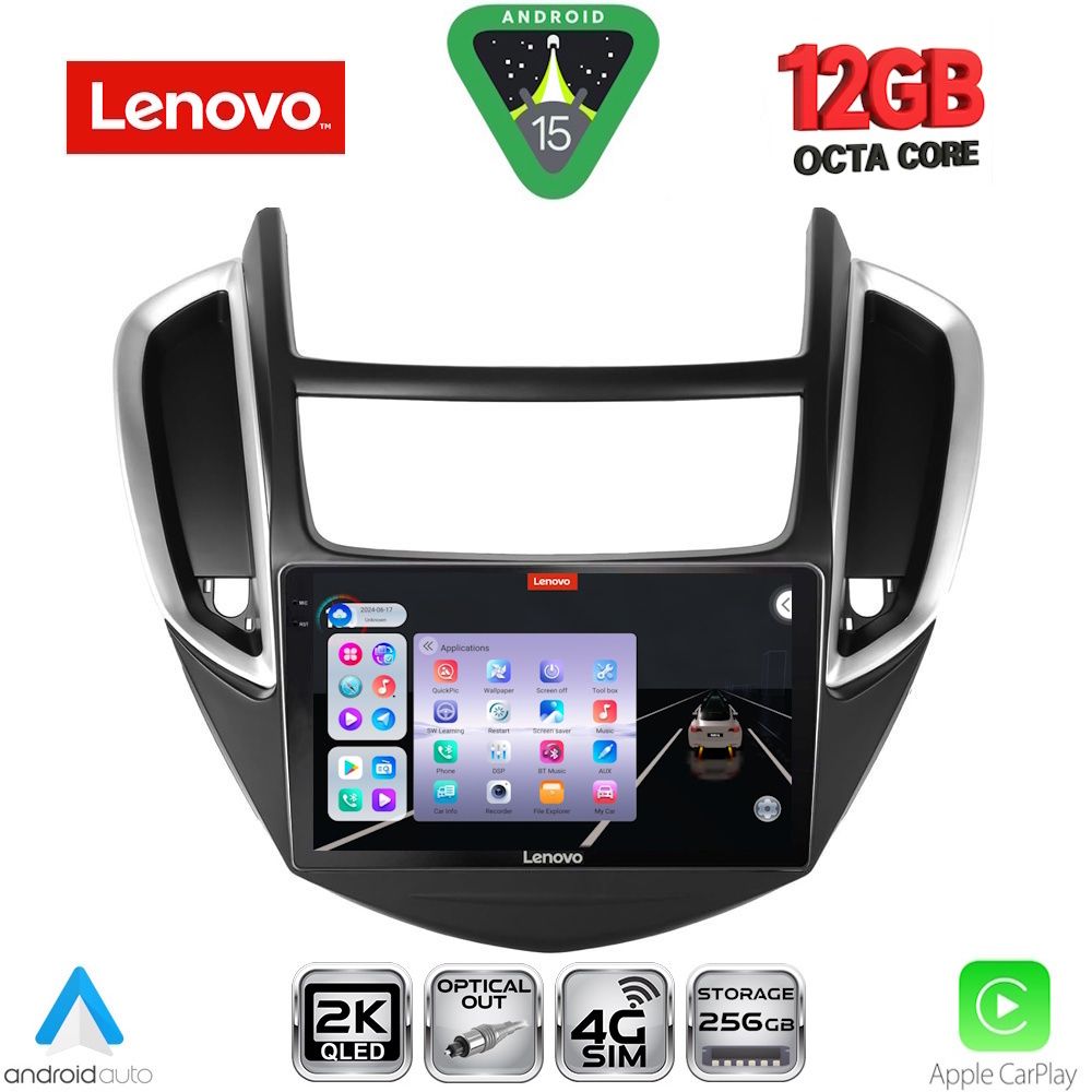 LENOVO SSZ 12080_CPA (9inc) MULTIMEDIA TABLET for CHEVROLET TRAX mod. 2014-2022