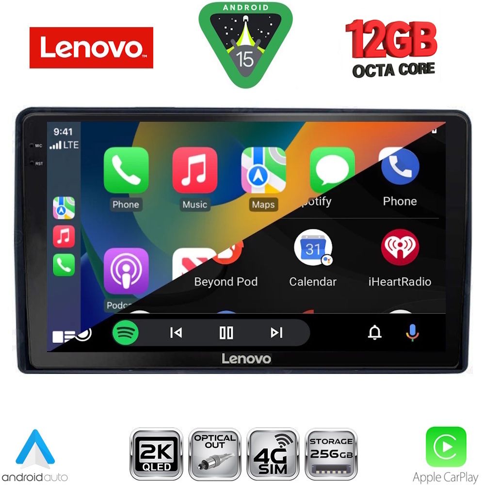 LENOVO SSZ 12081_CPA (9inc) MULTIMEDIA TABLET for CITROEN – PEUGEOT mod. 2008-2018