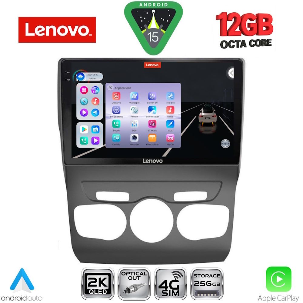 LENOVO SSZ 12085_CPA (10inc) MULTIMEDIA TABLET for CITROEN C4 -DS4 mod. 2011-2018 - LENOVO SSZ 12085_CPA