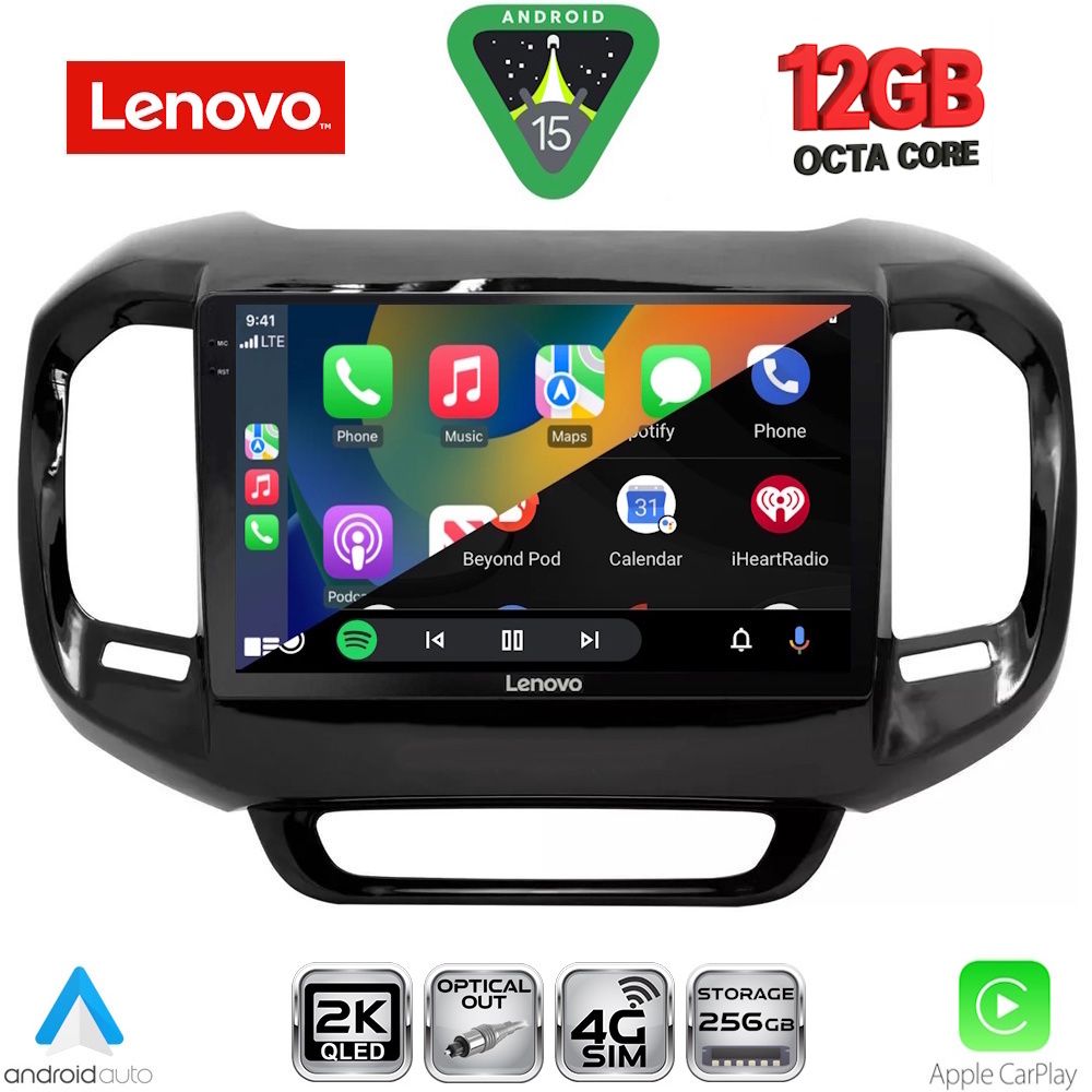 LENOVO SSZ 12127_CPA (9inc) MULTIMEDIA TABLET for FIAT TORO mod. 2017-2026 - LENOVO SSZ 12127_CPA