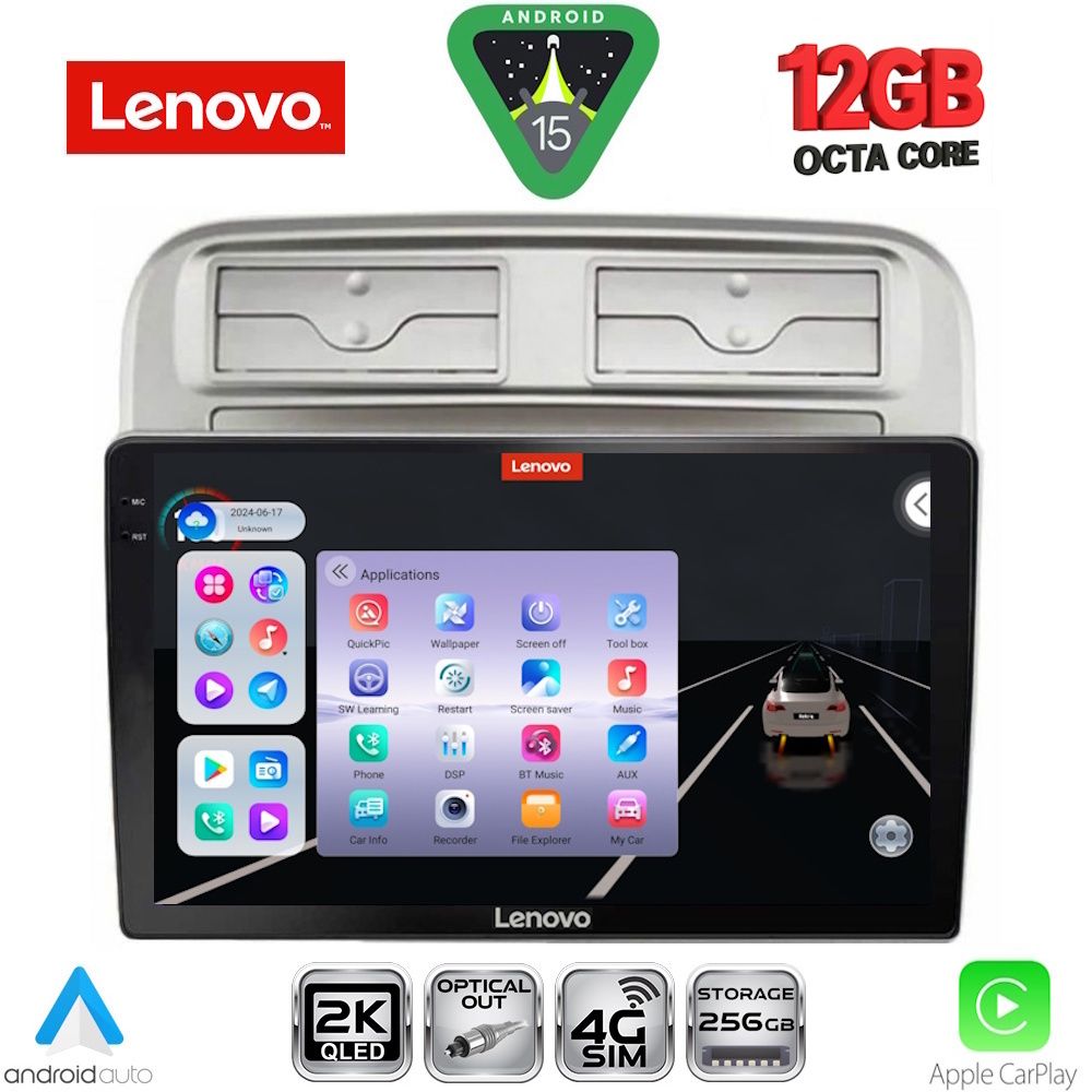 LENOVO SSZ 12128_CPA (9inc) MULTIMEDIA TABLET for FIAT GRANDE PUNTO mod. 2005-2012 - LENOVO SSZ 12128_CPA